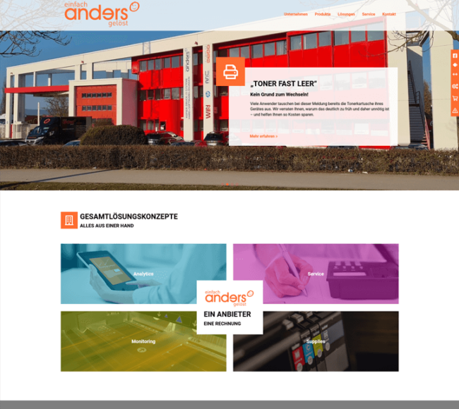 Screenshot anders GmbH & Co. KG