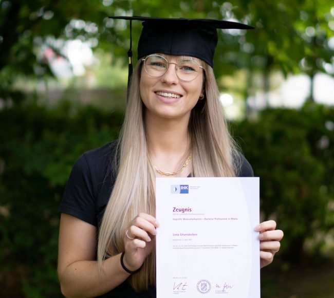 Lena Unverdorben - Bachelor Professional in Media