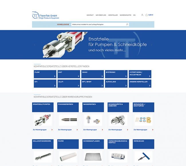 TrennTek GmbH, High Pressure Equipment